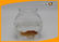 1.9L Flat PET Clear View Fish Plastic Tank Aquarium plastic food storage containers supplier